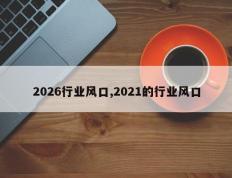 2026行业风口,2021的行业风口