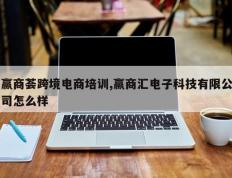 赢商荟跨境电商培训,赢商汇电子科技有限公司怎么样