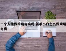 一个人能做跨境电商吗,新手小白怎么做跨境电商