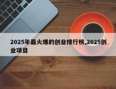 2025年最火爆的创业排行榜,2025创业项目