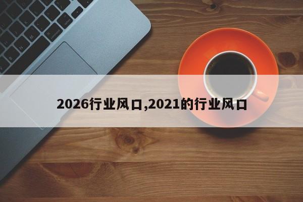 2026行业风口,2021的行业风口